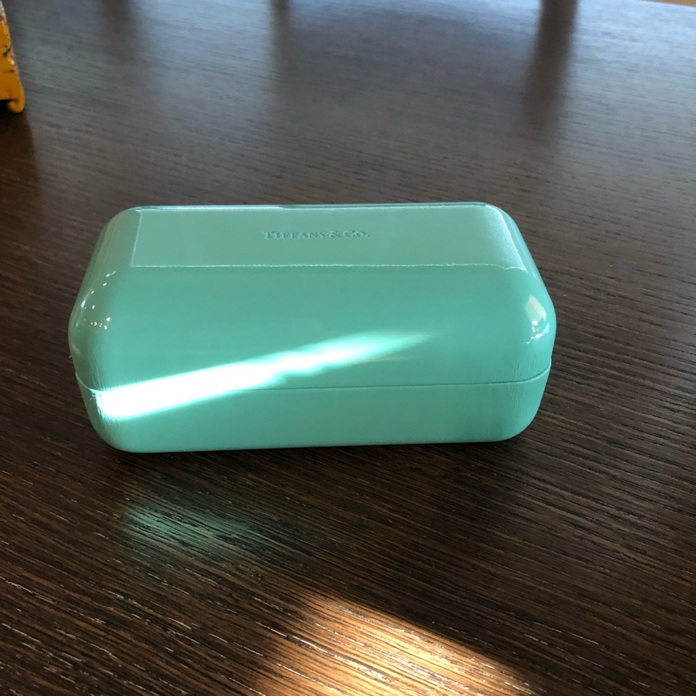 Tiffany & Co. Sunglasses Case and Cleaning Cloth